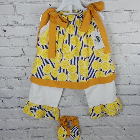 Beautiful Handmade Girl Casual Suit Shirt & Pants - Picture 2 of 8